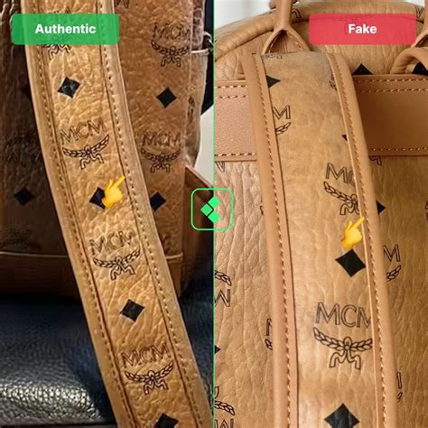 how can you tell a fake mcm bag|how to spot a real mcm bag.